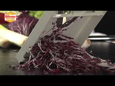 Video: Pemotong sayur Borner (Jerman): jenis, harga