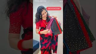 Small Nack Designer Statchable Blouse With Mukesh Work