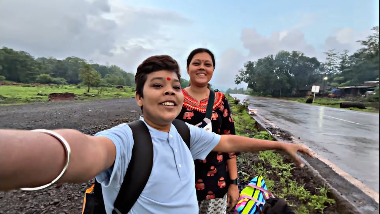 कोकणात जाताना ताईच Kam 25 झाला असता🤯🤪फायनली निघालो कोकणातल्या गावी😍Ep-2