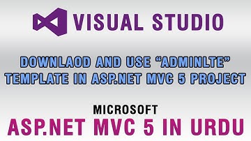 ASP.NET MVC 5 Tutorial In Urdu - Download & Use AdminLTE Template