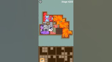 Funny Puzzle Cats - Gameplay Walkthrough (iOS & Android) #shorts #funny #games