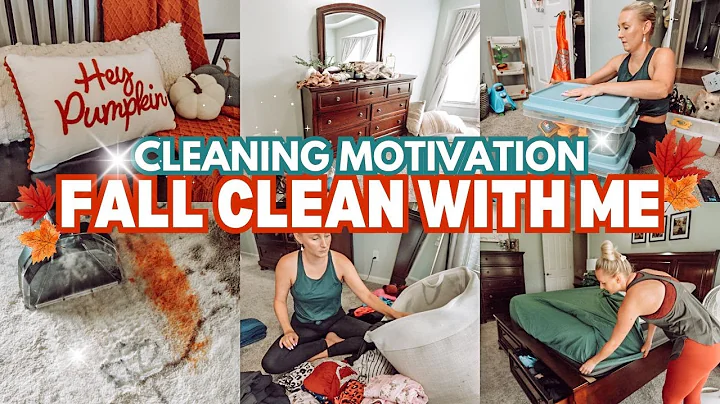 2024 Fall Clean With Me | Cozy Autumn Home Cleaning Motivation- House Reset