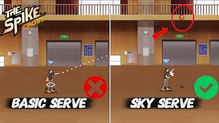 Tutorial Sky Serve After Update The Spike Cross Remastered,Easy Tutorial- The Spike Volleyball Croas