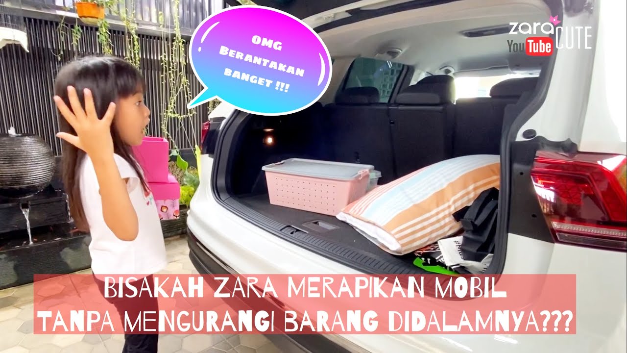 Zara Membuat Box Organizer untuk Merapikan Mobil supaya 