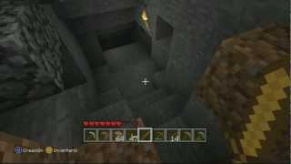 SUPERVIVENCIA en MINECRAFT XBOX 360 Ep.3 | "Explorando la mina + FAIL"