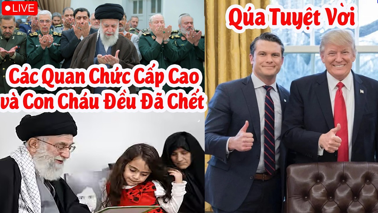 28/02/2026.  Iran Cập Nhật Mới Nhất. Lãnh Tụ Tối Cao Của Iran Đã Chết