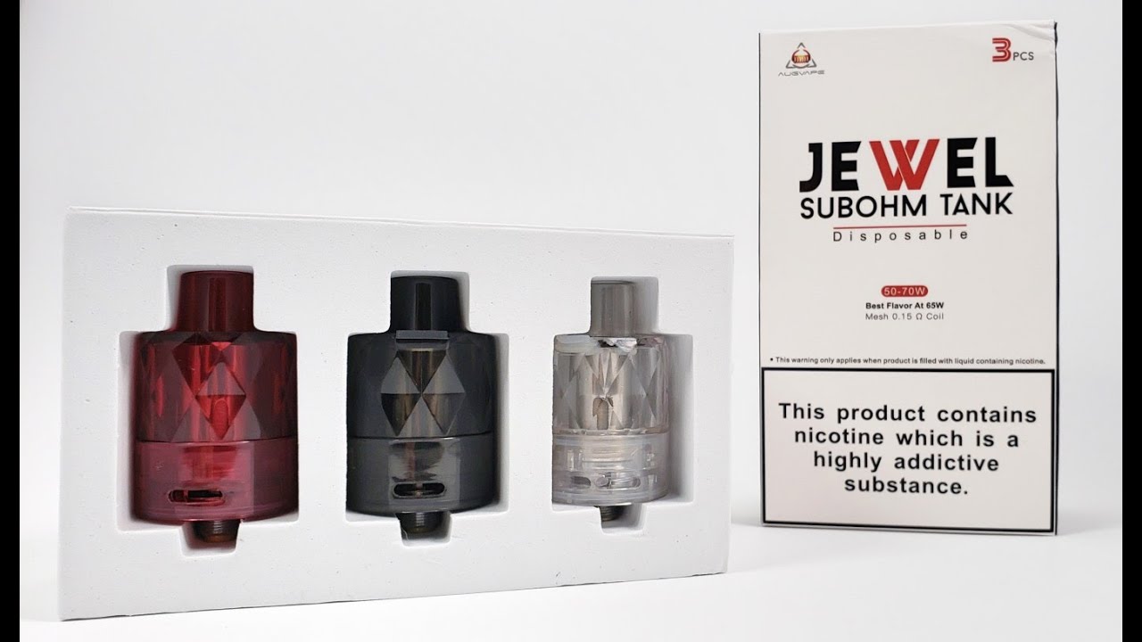 The Disposable Augvape Jewel Sub-Ohm Tank Review - VapePassion.com The Disposable Augvape Jewel Sub-Ohm Tank Review - VapePassion.com