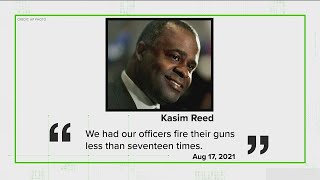 Verify: Fact-checking Kasim Reed's statement on police officers firing guns