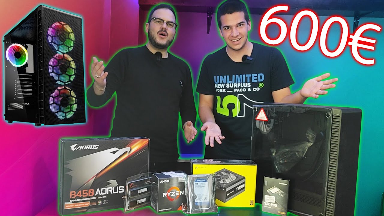 600€ ΔΙΚΑΙΟ PC BUILD | FairGamingGR