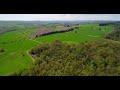 Around Allensford by drone. Co Durham UK.