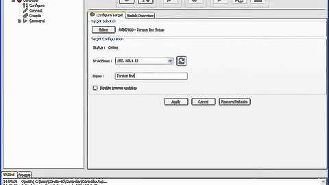 Using 20-sim to control a Torsion Bar.