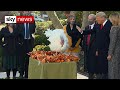 Lame duck president pardons one lucky turkey