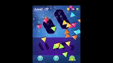 Block! Triangle Puzzle Tanagrams 5 Block Mania Levels 1-20