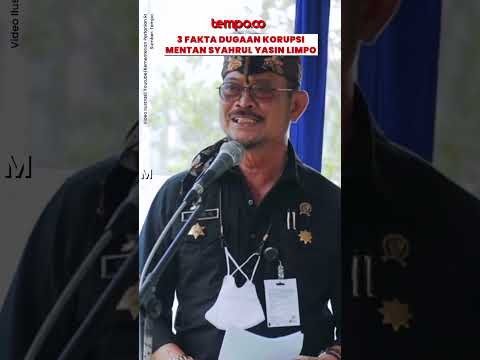 3 Fakta Dugaan Korupsi Mentan Syahrul Yasin Limpo #shorts