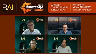 3AI Spectra 2026 Panel Discussion: AI for Retail & CPG: The Practitioners Lens The Ai Conversation With The Pay Practitioners Panel