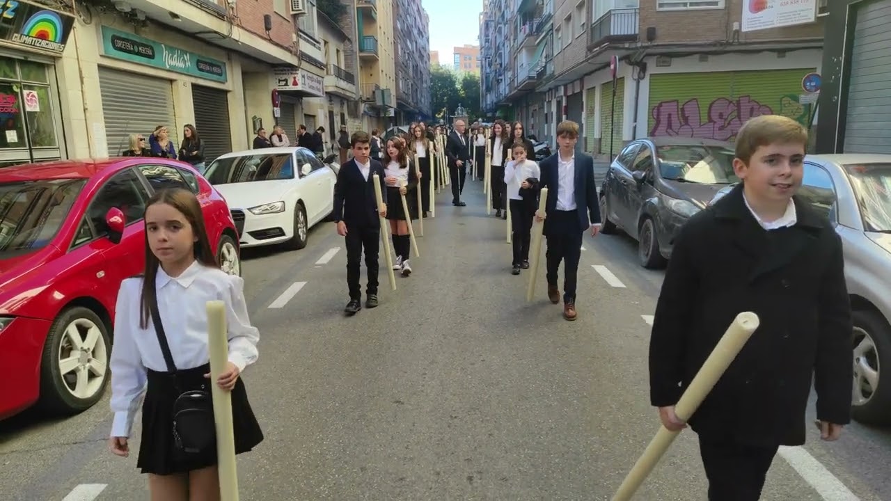 Procesión Virgen de Consolación y Sagrada Correa de San Agustin (Agustinos). Granada, Octubre 2023.