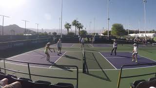 2018 Pickleball Nationals MXD 3.5 50+ 4th RD Game 1 of 3