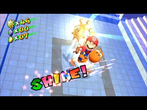 Super Mario Sunshine Switch - Sirena Beach - Mysterious Hotel Delfino