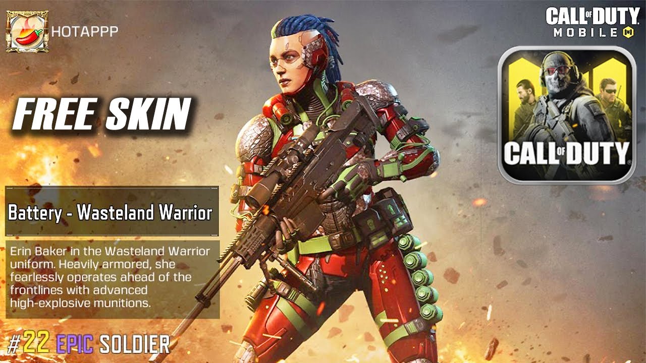 NEW *FREE* CHARACTER BATTERY WASTELAND WARRIOR GAMEPLAY CALL OF