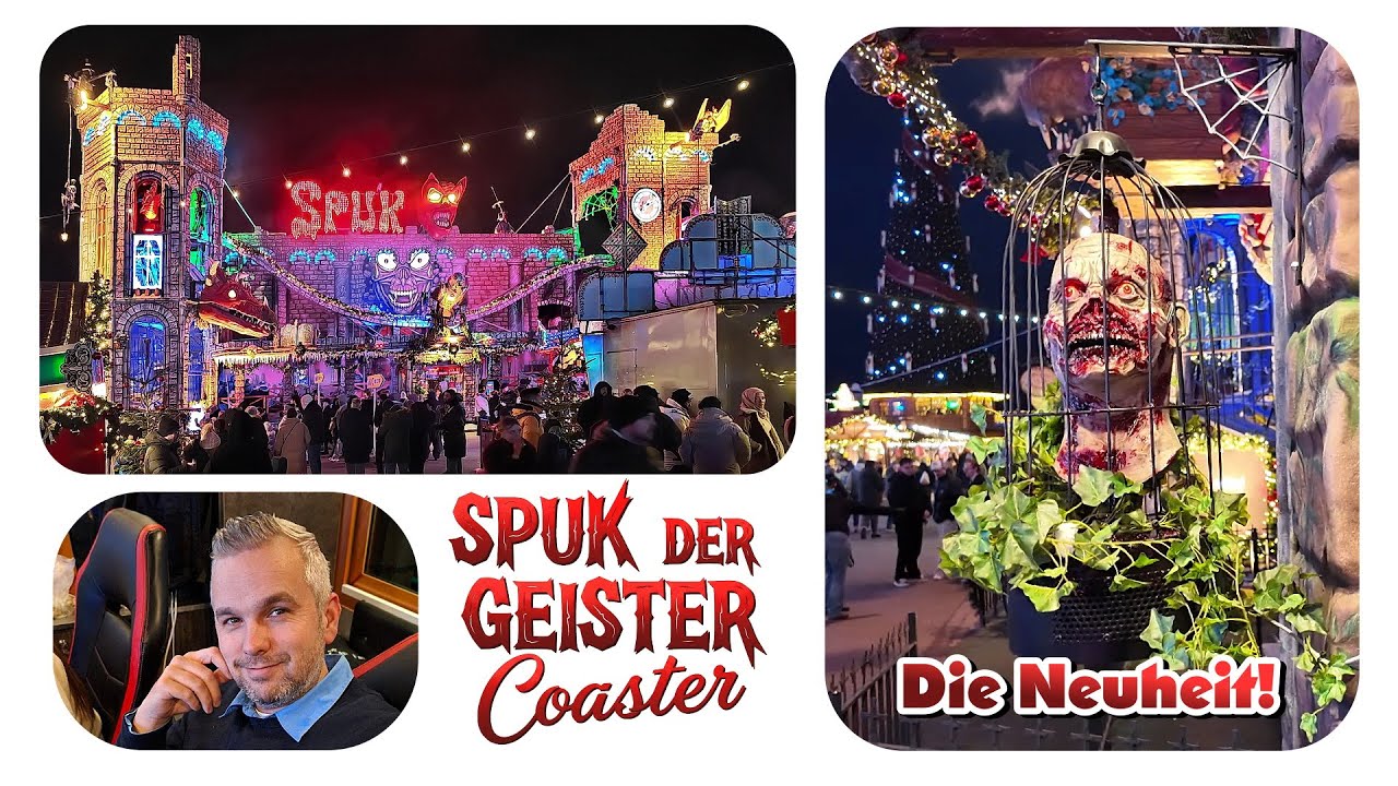 Reportage - Die Neuheit bei SPUK Der Geistercoaster mit Bram van de molengraft