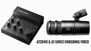 【美品】audio-technica AT-UMX3 & AT2040 セット Type-C搭載スマホ向けセット】 audio-technica AT-UMX3 AT2040