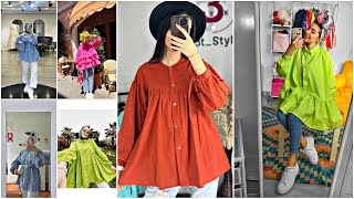 Lawn Short Frock Designs Lawn Dress Designing 2024