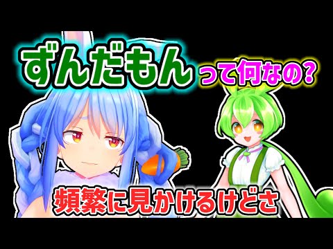 【兎田ぺこら】ずんだもんが何かを知らないぺこら【ホロライブ切り抜き】