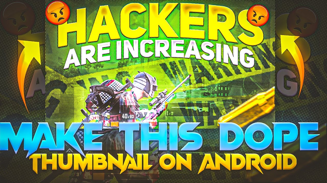 MAKE THIS AMAZING BGMI THUMBNAIL IN ANDROID |TUTORIAL VIDEOS 