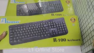 German R3 Ps/2 Keyboard R100 Wired 1.5 m Cable  #german  #r3  #ps2  #keyboard screenshot 5