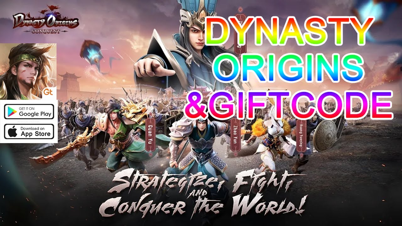Dynasty Origins Conquest: Gameplay & 5 Giftcode (Android, iOS)