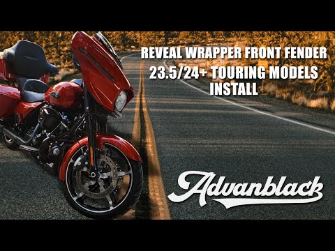 Reveal 19" Wrapper Fender Install for 23.5/24+ Harley Touring