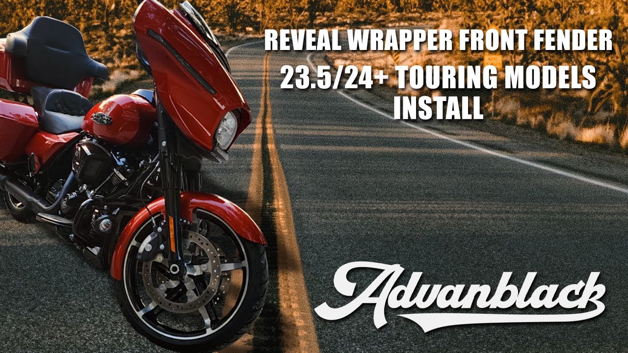 Reveal 19" Wrapper Fender Install for 23.5/24+ Harley Touring