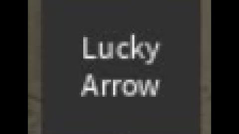 [YBA] My friend uses lucky arrow