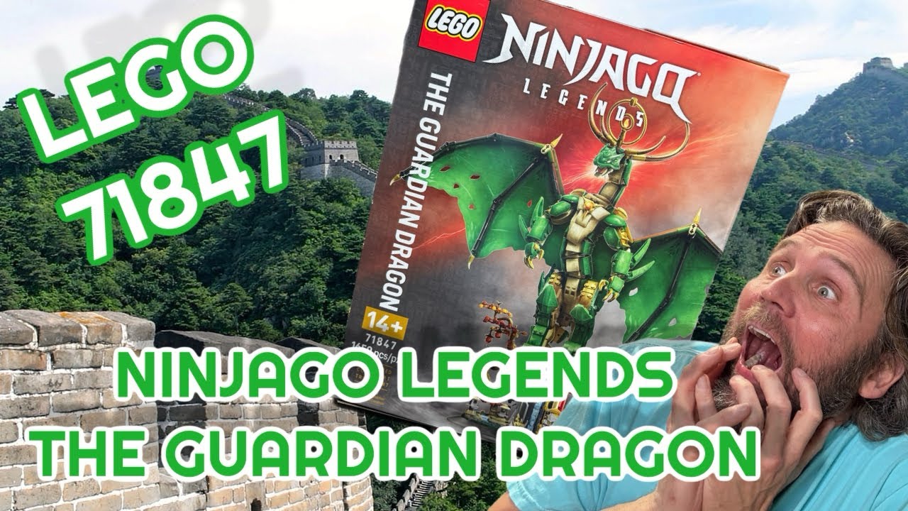 LEGO 71847, NINJAGO LEGENDS THE GUARDIAN DRAGON! - YouTube