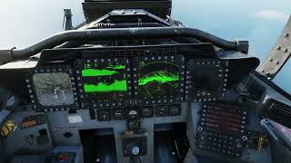 DCS F-15E Strike Eagle | APG-70 A/G radar Part 1: Real Beam Mapping