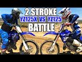 Yamaha YZ125X vs Yamaha YZ125 - 2 stroke MX battle