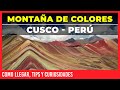 ✅ MONTAÑA DE COLORES CUSCO ✅ COMO LLEGAR, TIPS Y CURIOSIDADES | VINICUNCA PERU