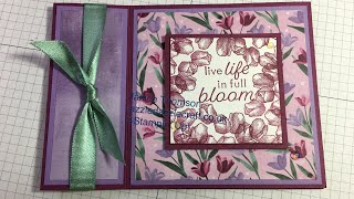 Flowering Rainboots - Card two