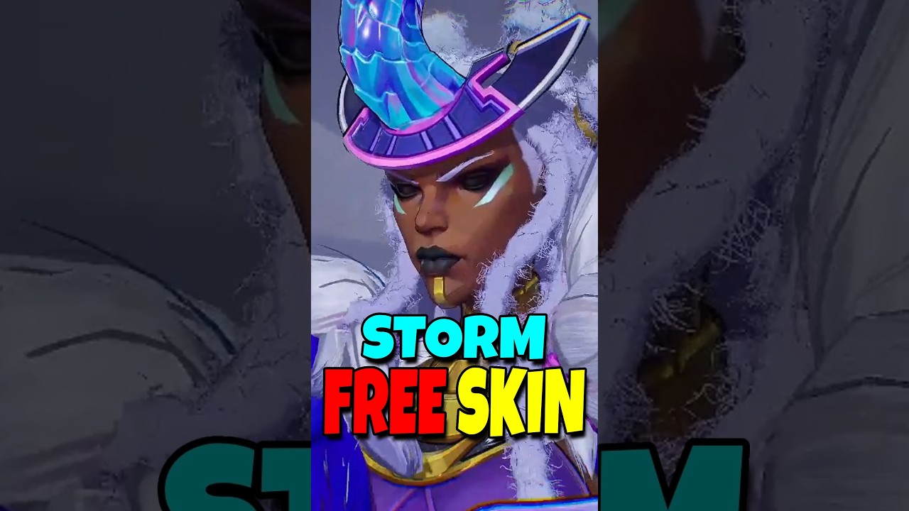 ПЕРВЫЙ ВЗГЛЯД НА БЕСПЛАТНЫЙ ОБЛИК ШТОРМ В MARVEL RIVALS