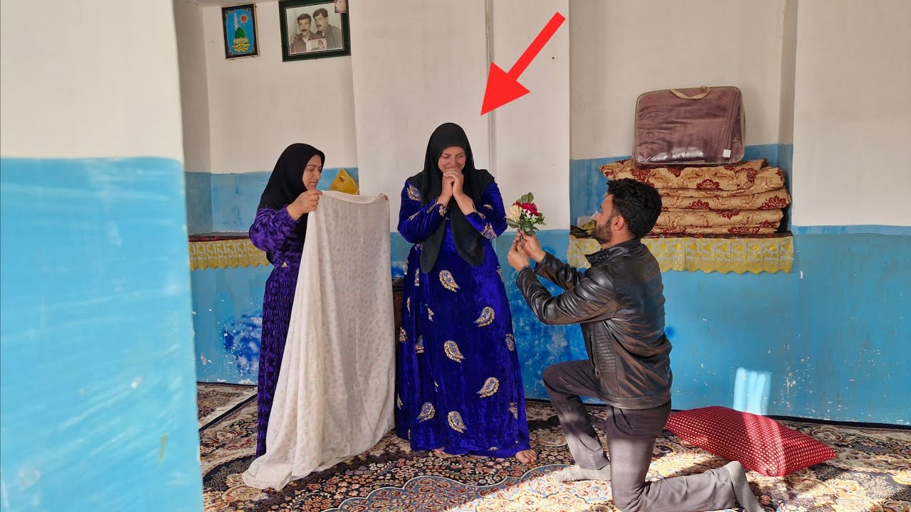 Саджад всех шокировал! Предложение руки и сердца с букетом цветов и реакция оператора 😱💔