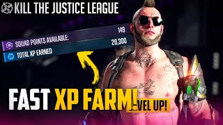 406,000 XP Per Hour! NEW XP FARMING METHOD!  Suicide Squad: Kill The Justice League