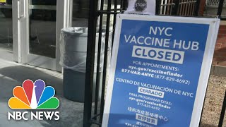Alarming Covid Vaccine Shortages Across U.S. | NBC Nightly News