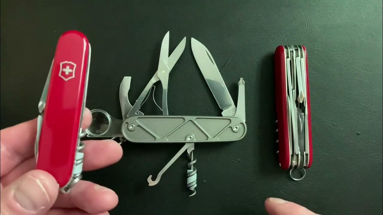 Victorinox SAK talk Custom Yeoman vs Explorer YouTube