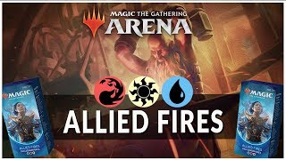 ALLIED FIRES 2020 CHALLENGER DECK - MTG Arena Deck Bo3 Gameplay and Guide