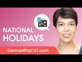 Talking About National Holidays - German Conversational Phrases