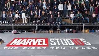 Marvel Studios | 10th anniversary celebration | Ironman | Captain america | hulk | Dr. Strange