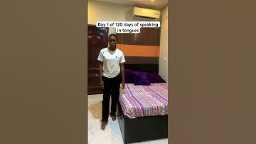 Day 1 of 120 nights speaking in tongues.   Join us here https://t.me/godeeperwithgod #prayer #faith