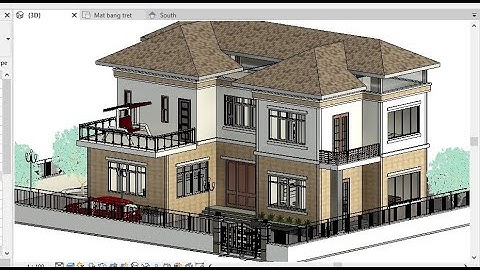 Học Revit 2021 -Bài 6: Thực hành vẽ biệt thự trong Revit - Dựng lưới trục Grid và Level