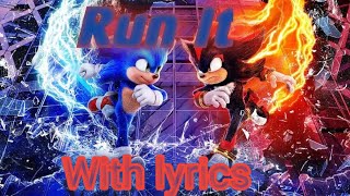 Sonic Movie 3 - Run It With Lyrics