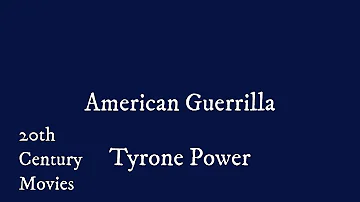 American Guerrilla (1950) WW2 FULL MOVIE TYRONE POWER